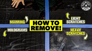 Ultimate Guide To Scratch Removal on Car Paint  Correct Marring Holograms Light amp Heavy Scratches [upl. by Faustine119]