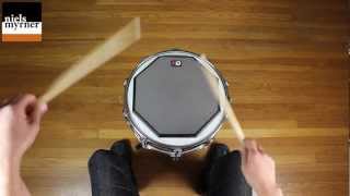 Thirteen Stroke Roll  Drum Rudiment Lesson [upl. by Flannery]