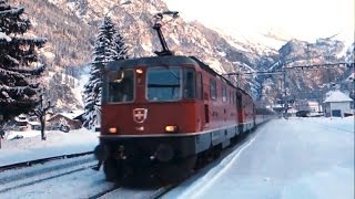 Skiferien Jan 2017 Der quotIntersocquot  letzter Nachtzug Belgiens WinterurlaubsZug Brüssel  Sierre [upl. by Atila]