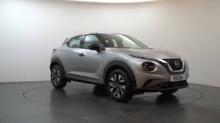 Superb 2024 Model Nissan Juke 10 DIGT 114 Acenta Premium in Blade Silver Metallic  Black Cloth [upl. by Sutsugua400]