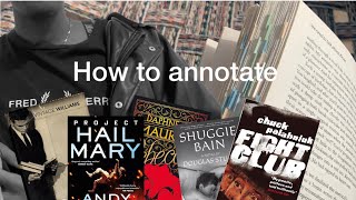 How to annotate books WITHOUT writing directly on them ☕️ [upl. by Reseda]