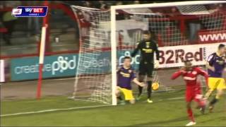 Crawley Town v Notts County  League One 20132014 Highlights [upl. by Otter]