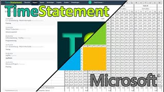 Einfache Zeiterfassung  Leistungserfassung ohne Microsoft Excel [upl. by Milstone]