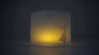 3d printed  Street art Lithophane [upl. by Balliol332]