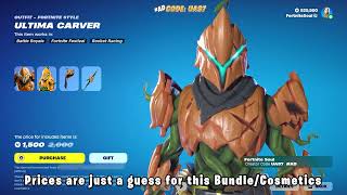 Fortnite Ultimate Reckoning Pack and NEW Ultima Carver Shop [upl. by Adirem]