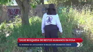 SIGUE BÚSQUEDA DE RESTOS HUMANOS EN FOSA [upl. by Fairleigh]