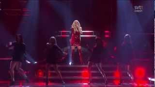 Björn Ranelid ft Sara Li  Mirakel  2nd Performance Melodifestivalen 2012 Deltävling 3 720p HD [upl. by Josefina]