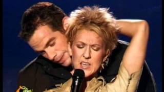 Celine Dion Et Garou  Sous Le Vent Live [upl. by Miltie]