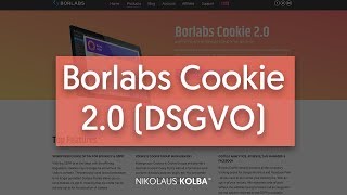 DSGVO Plugin  Borlabs Cookie 2 0  Review amp Tutorial DEHD [upl. by Teerpnam333]