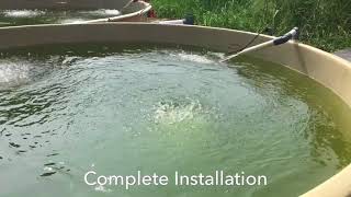 Recirculation Aquaculture System Setup [upl. by Eiramnwad]