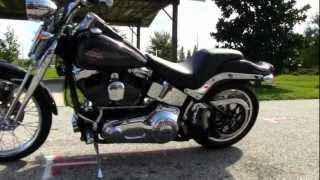 Used 2006 HarleyDavidson Softail Springer FXSTS with Supertrapp Exhaust [upl. by Ande]