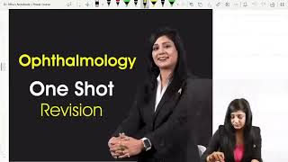 One Shot Ophthalmology Revision for NEET PG amp INICET  Dr Niha Aggarwal [upl. by Anail]