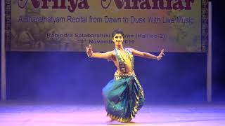 Jhem Jhem  Pushpanjali  Bharatanatyam  Saraswathi  Adi  Raktim Chanda [upl. by Navac]