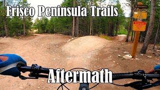 Aftermath MTB Trail Frisco Peninsula mountain bike park Colorado Pedal up oneway down [upl. by Poirer]