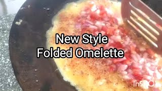 New Style Folded Omelette💖💖💖 Aneeqa Tabbasum✨✅👍 [upl. by Demp972]