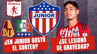 ¿En Junior Gustó el Grupo Que les Tocó ¿Castrillón Lesionado de Gravedad  100Tiburon [upl. by Jedidiah]