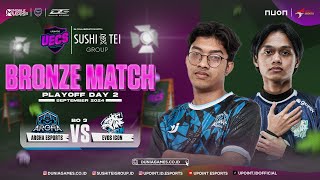 BRONZE MATCH UECS MLBB X SUSHI TEI GROUP  ARGHA ESPORTS VS EVOS ICON [upl. by Ibby]