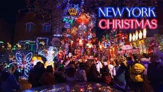 NYC Christmas 🌟 2023 Dyker Heights Christmas Lights Tour New York [upl. by Yromem106]