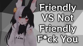 GammaInkk  Friendly VS Not Friendly FU [upl. by Waxman101]