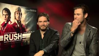 Chris Hemsworth amp Daniel Brühl Interview [upl. by Gratt]