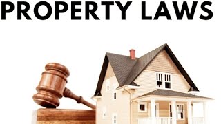 Shortcut notes of Transfer of Property Act1882 [upl. by Aramanta]