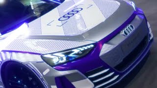 Audi RS etron GT ICE Race Edition Electrifying Performance on Ice [upl. by Ahsinnek]