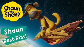 Bitzer in Space  Shaun the Sheep Best Bits Season 6 [upl. by Bamberger871]