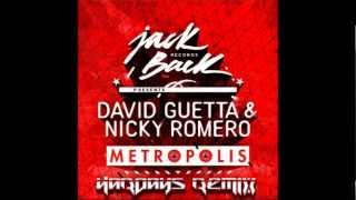 David Guetta feat Nicky Romero  Metropolis Hardays Remix [upl. by Arrakat]