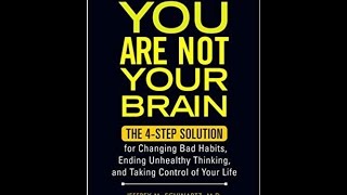 You Are Not Your Brain  Jeffrey M Schwartz MD [upl. by Amor]