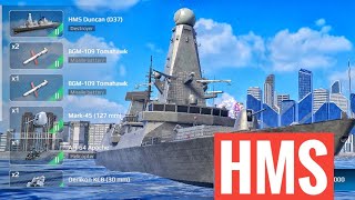 Testing maximum damage HMS DUNCAN  Tomahawk missile Test [upl. by Kcirddor]