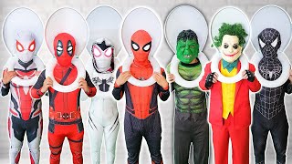 ALL Spiderman amp Deadpool 3 Kill Monster Skibidi Toilet Action Real Life Movie  p24 [upl. by Swisher]