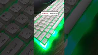 quotQuick Screenshot Trick with Win  Shift  S 🔥  asmr keyboard windowstricks windowstips [upl. by Aynot]