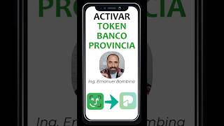 Activar el Token del Banco Provincia desde Cuenta DNI [upl. by Mallory514]