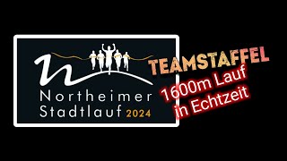 Northeimer Stadtlauf 2024  Teamstaffel  16 km Strecke in Echtzeit  Virtueller Lauf Laufband [upl. by Deck]