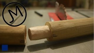 Circular Mortise amp Tenon Joint With A Table Saw Tip [upl. by Arondell975]