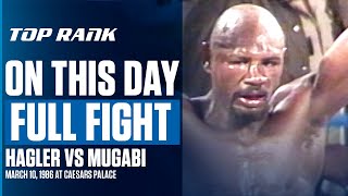 When Marvelous Marvin Hagler Tamed The Beast  MARCH 10 1986 [upl. by Lower]