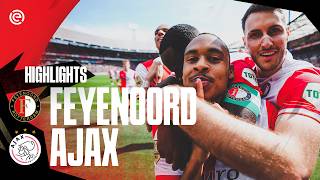 HISTORY WAS MADE 🤯  Highlights Feyenoord – Ajax  Eredivisie 20232024 [upl. by Ardiedal924]