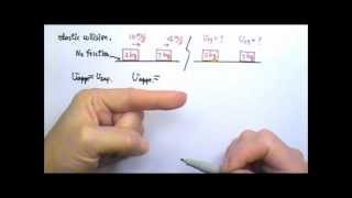 Momentum 16 1Dimensional Elastic Collision Problem 1 [upl. by Wyndham]