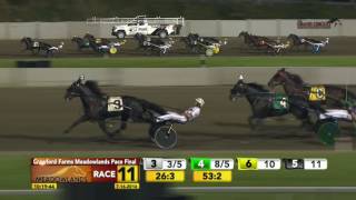 2016 Meadowlands Pace  Control The Moment  July 16 2016 [upl. by Weitman]