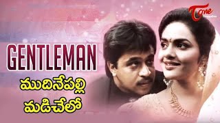 Mudinepalli madichelo telugu video song from gentleman movie ll arjun  madhu bala ll [upl. by Hoye948]