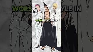 Worst Hairstyles in Bleach bleach bleachanime shorts [upl. by Adnerol]