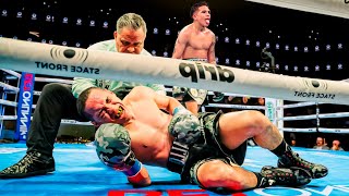 Jesse Rodriguez vs Juan Francisco Estrada  KO Full Highlights HD [upl. by Aniez118]