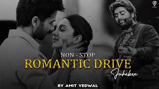 NonStop Romantic Drive Jukebox  RoadTrip Jukebox  2024  Amit Vedwal [upl. by Llehctim]