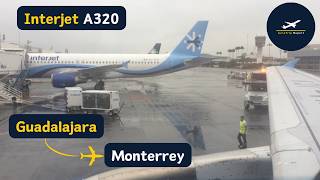 TRIP REPORT  Interjet✈️ Así era volar con Interjet en su A320 quotEcojetquot  Guadalajara  Monterrey [upl. by Moises]