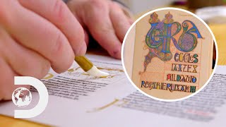 How To Make Illuminated Manuscripts Using Traditional Techniques  History In The Making [upl. by Franz]