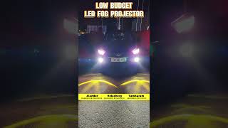 Budget LED Fog Projector  Car LED Lights  Car Accessories Chennai  Car Sense shorts [upl. by Ytissahc711]