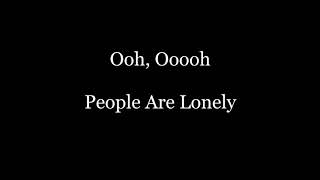 Gravitonas  People Are Lonely Lyrics [upl. by Felton]