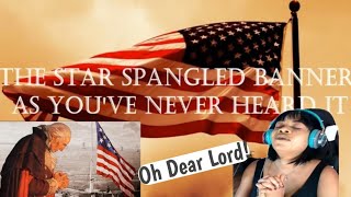 First Time Ever Hearing  The Star Spangled Banner As Youve Never Heard it  Reaction [upl. by Rofotsirk297]