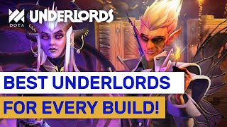 Best Underlords For Every Builds Underlords Choice Guide  Dota Underlords [upl. by Nylyahs]