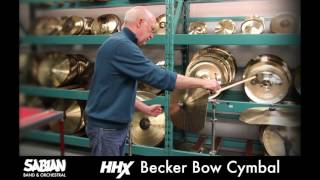 HHX Becker Bow Cymbal Demonstration [upl. by Giovanni704]